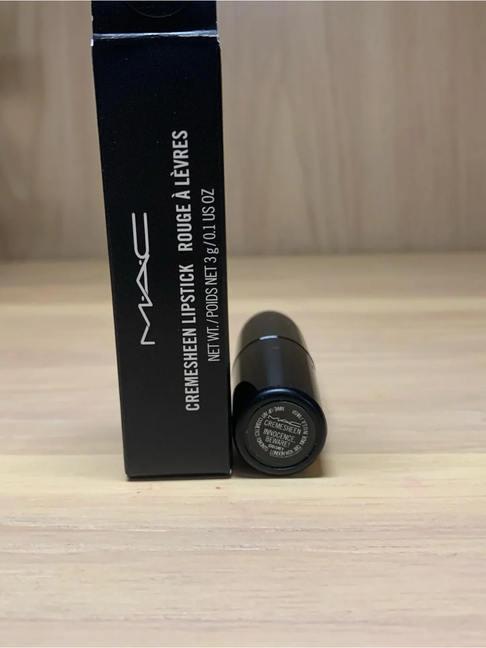 MAC Cosmetics Cremesheen Lipstick - Nude Peach (Innocence, Beware!)